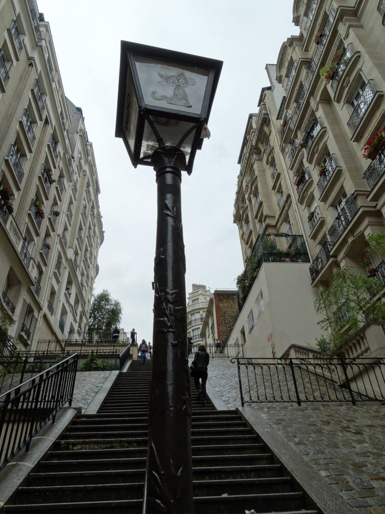 Streets - and steps - of Montmarte
