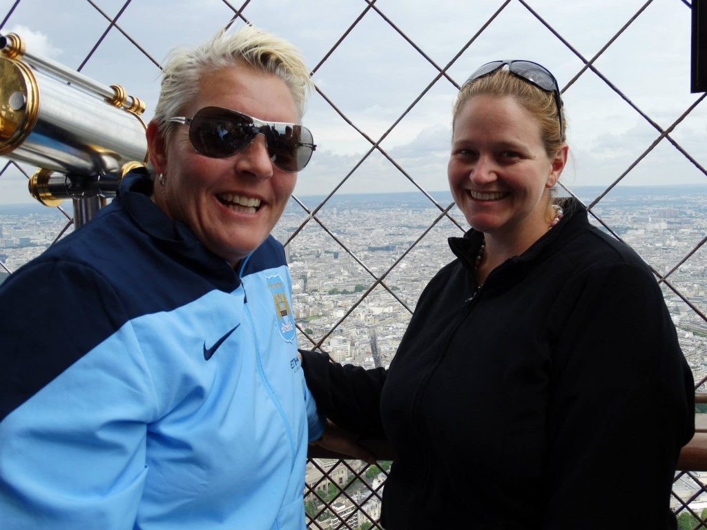 Living on the edge - and at the top - Eiffel Tower