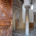 Saadien Tombs - the small rises on the floor are children and babies