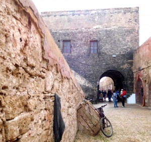 Essaouira rampart walls