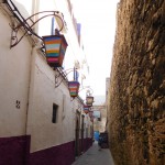 The alley leading to our lunch spot - il Mare - Essaouira