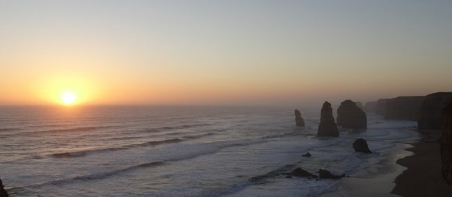 The Twelve Apostles at sunset - Great Ocean Road, Victoria