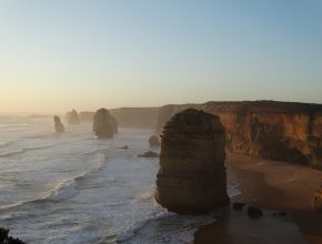 The Twelve Apostles at sunset - Great Ocean Road, Victoria
