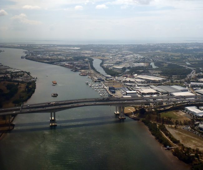 Heading home - Brisbane's Gateway Bridges