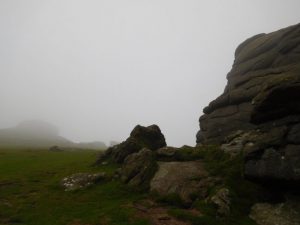 Hay Tor in the moody Dartmoor NP