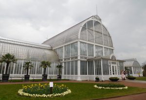 Palm House in the 19th century Rose Garden