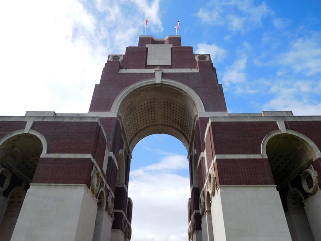 Thiepval Memorial to the Missing of the Somme Battlefields