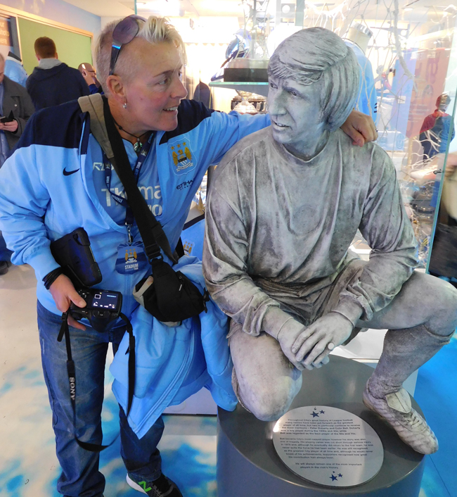 Widely regarded as MCFC's best ever player, Colin Bell is the only player to have a stand named after him. 