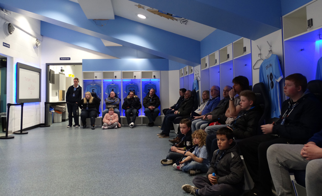 MCFC Dressing Room