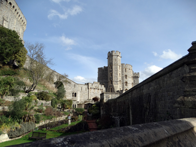 Windsor Castle gardens