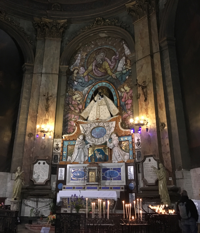 The Black Madonna of Notre-Dame de la Dauarde.