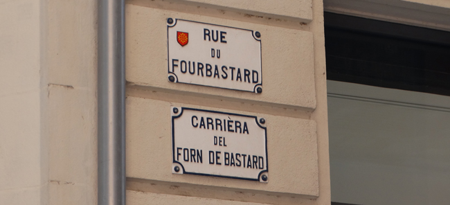 Rue du Fourbastard - te he he!
