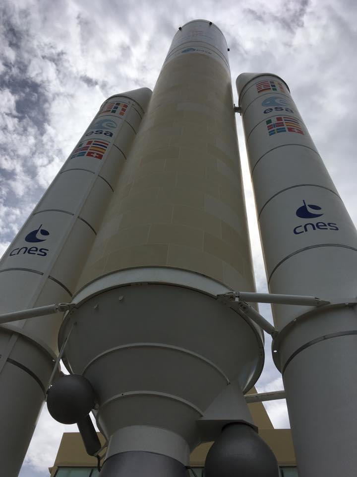 Does my rocket look big in this? Cité de l'espace, in the 'burbs of Toulouse.