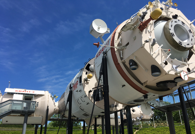 The (formally) fully-working replica for the Mir Space Station.