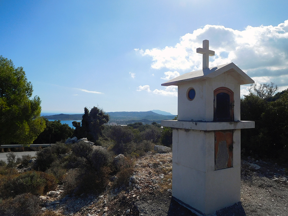 Greek Orthodox shrine, Zakynthos