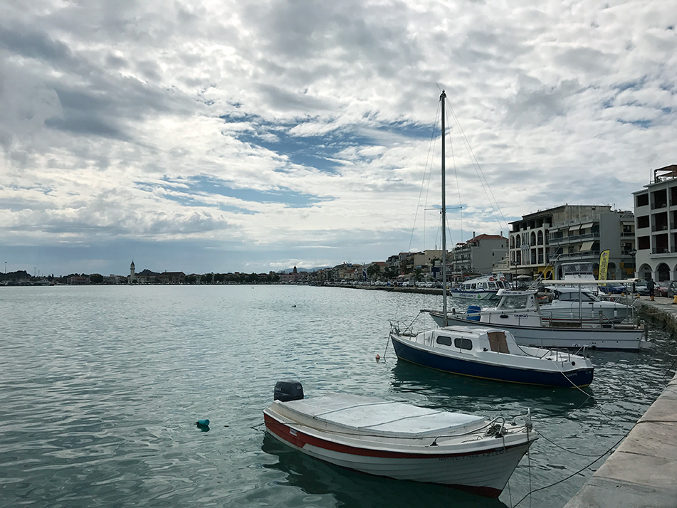 Island life means everyone has a boat - Zakynthos Town harbour