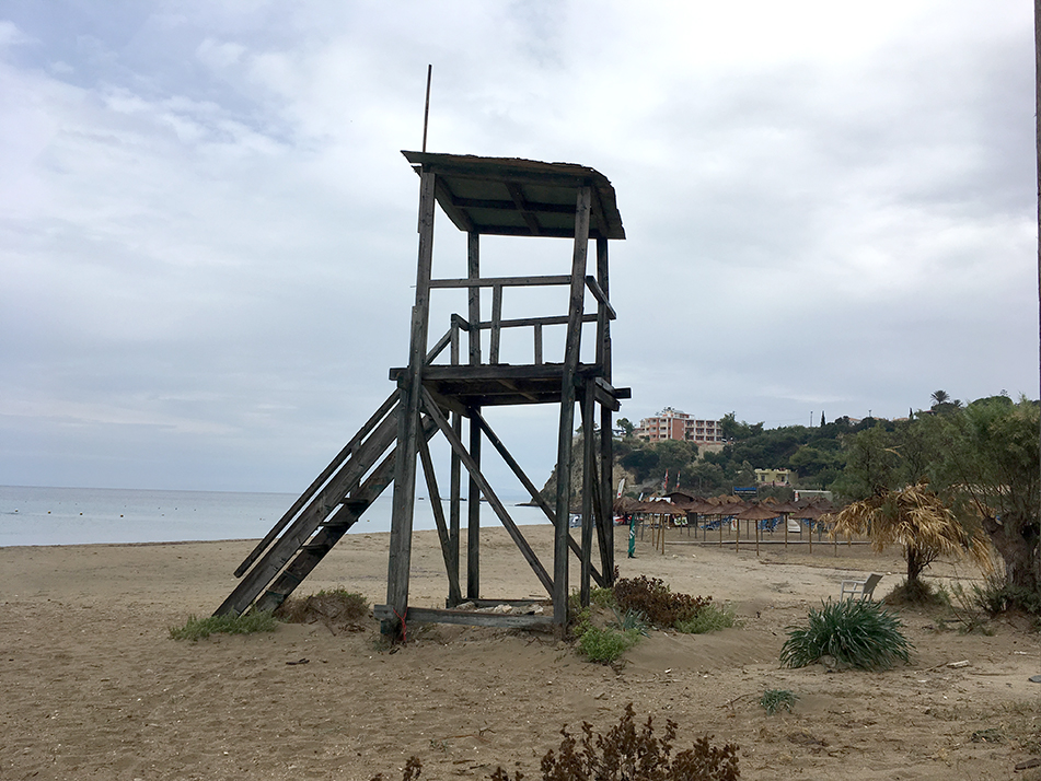 Surf Lifesaving tower, Kalamaki beach